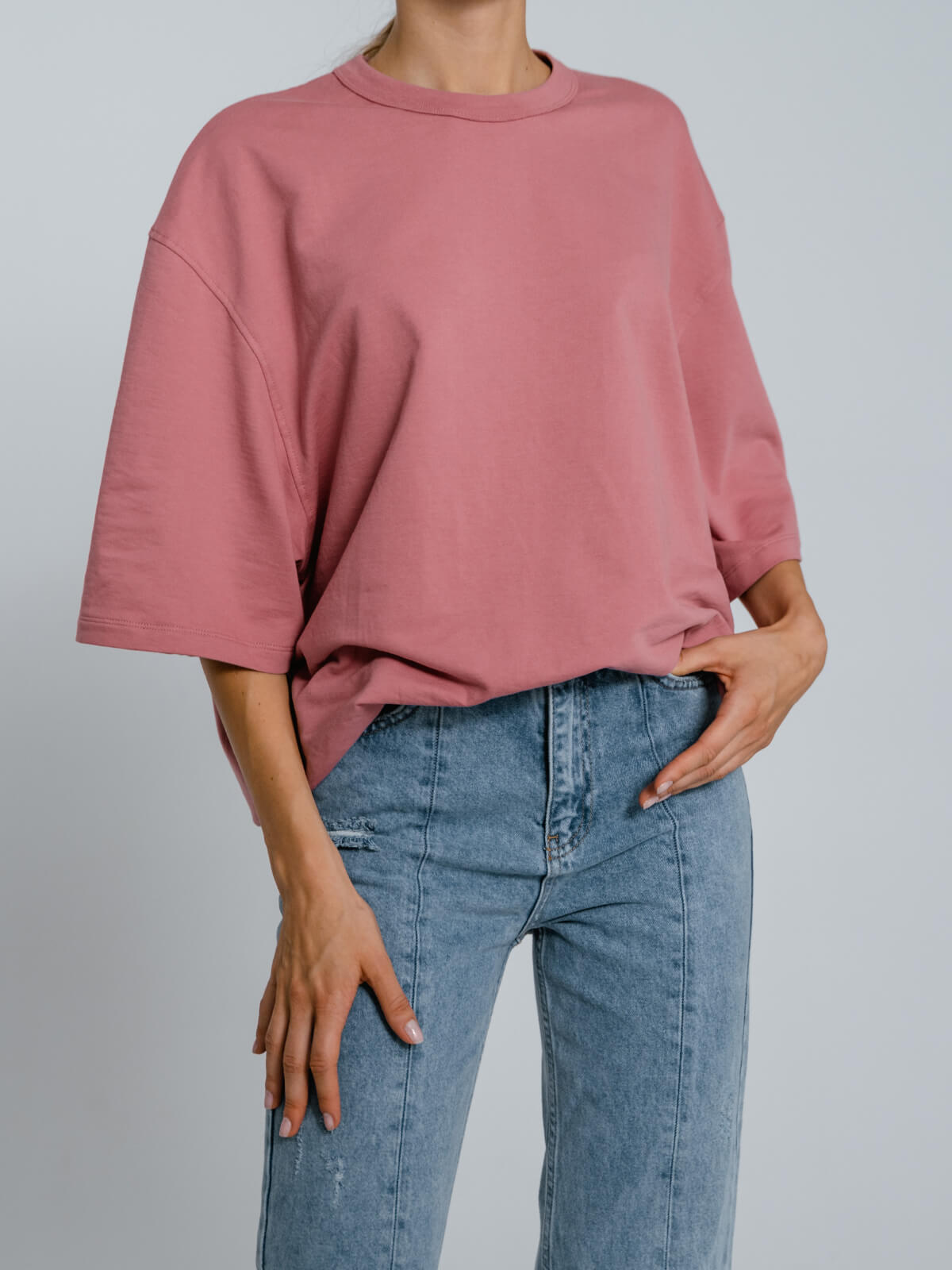 High rise jeans