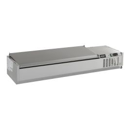Combisteel REFRIGERATED COUNTER TOP SS TOP 1/4 GN x 10