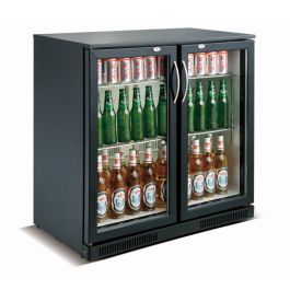 Combisteel BACKBAR COOLER BLACK 2 DOORS