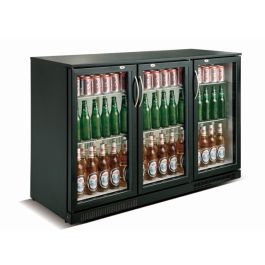 Combisteel BACKBAR COOLER BLACK 3 DOORS