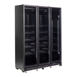 Combisteel REFRIGERATOR 3 GLASS DOORS BLACK NAP-1200
*TRANSPORT ON REQUEST*