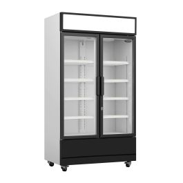 Combisteel REFRIGERATOR 2 GLASS DOORS FCU-750