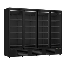 Combisteel REFRIGERATOR 4 GLASS DOORS BLACK JDE-2025R BL
*TRANSPORT ON REQUEST*