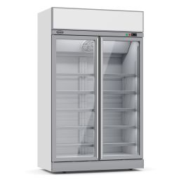 Combisteel REFRIGERATOR 2 GLASS DOORS INS-1000R