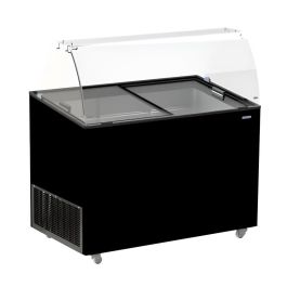 Combisteel ICE CREAM DISPLAY JAVA BLACK 8x5 LTR