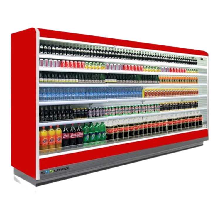 Koolmax Atlantic 2500 Open Remote Multideck Chiller – Grey - Image 7