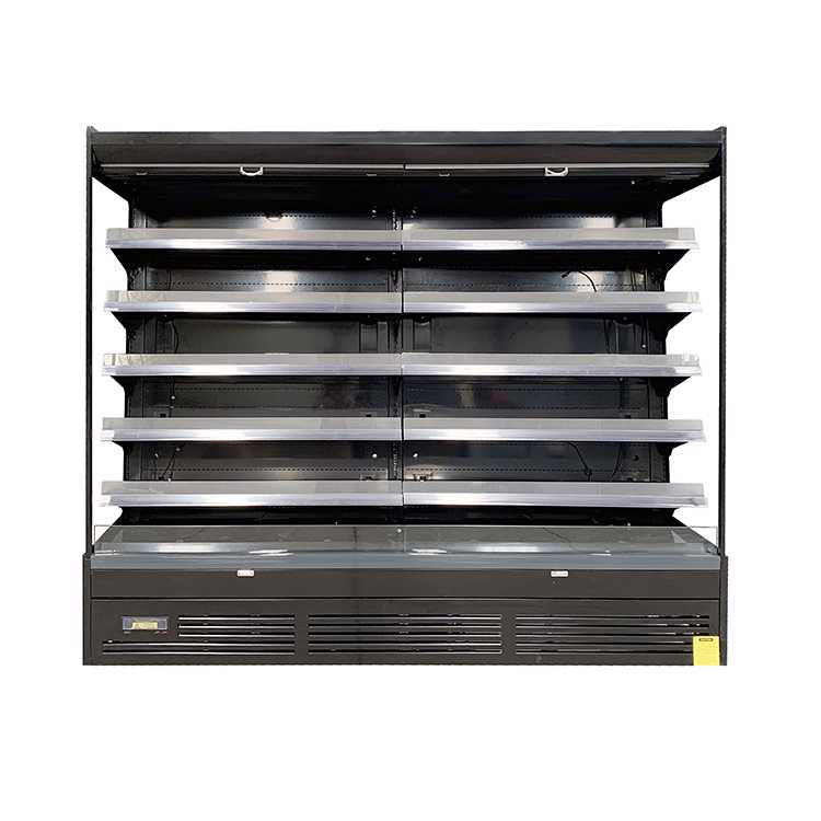 Koolmax Frigus 1875 Integral Open Fronted Multidecks Black