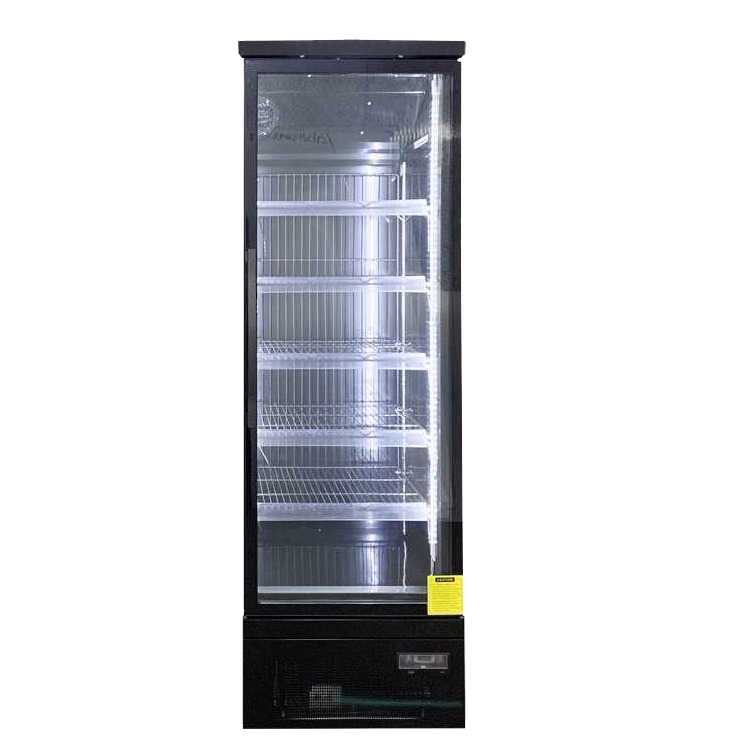 Koolmax KMC700 – Single Glass Door Chiller (2000H X 680W X 740D) BLACK