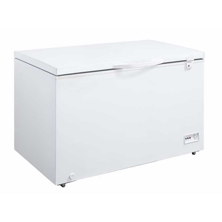 Koolmax KMCF370W – White Solid Lid Chest Freezer