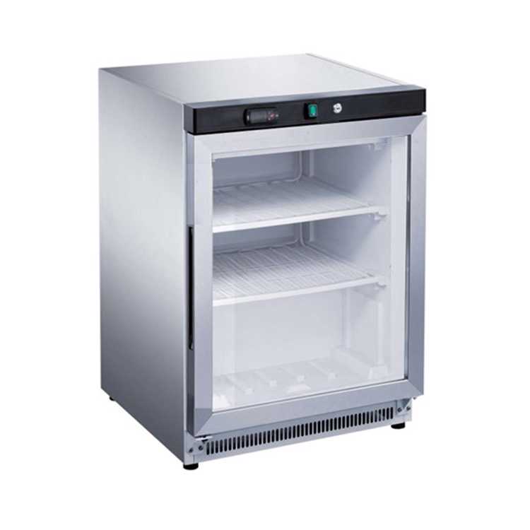 Koolmax KMF200G – Under Counter White Single Glass Door Freezer