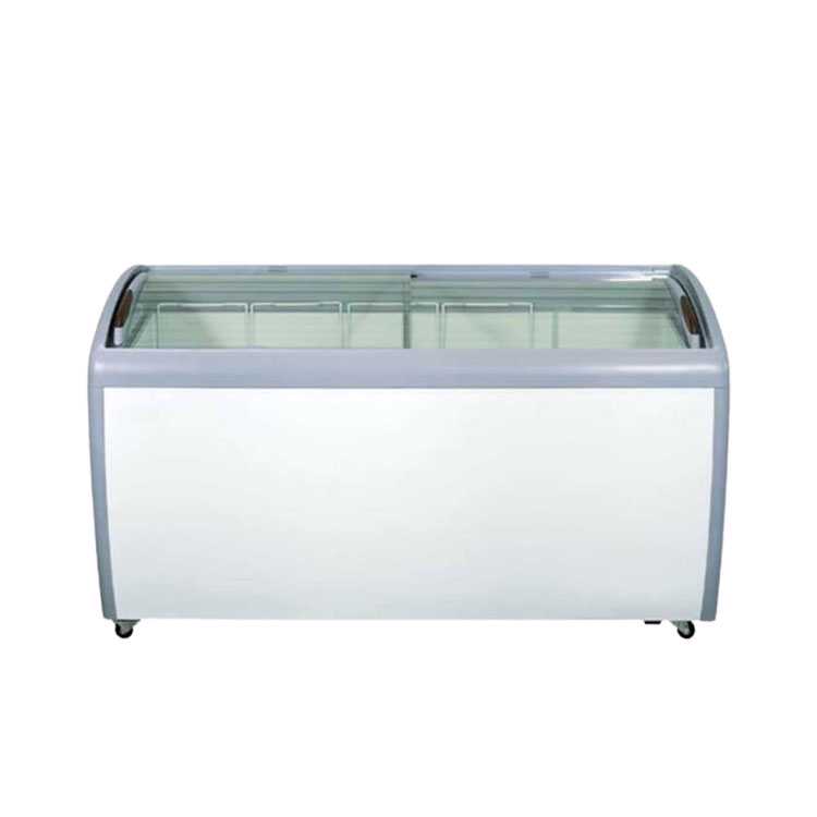 Koolmax KMF400IC – Glass Lid Chest Freezer