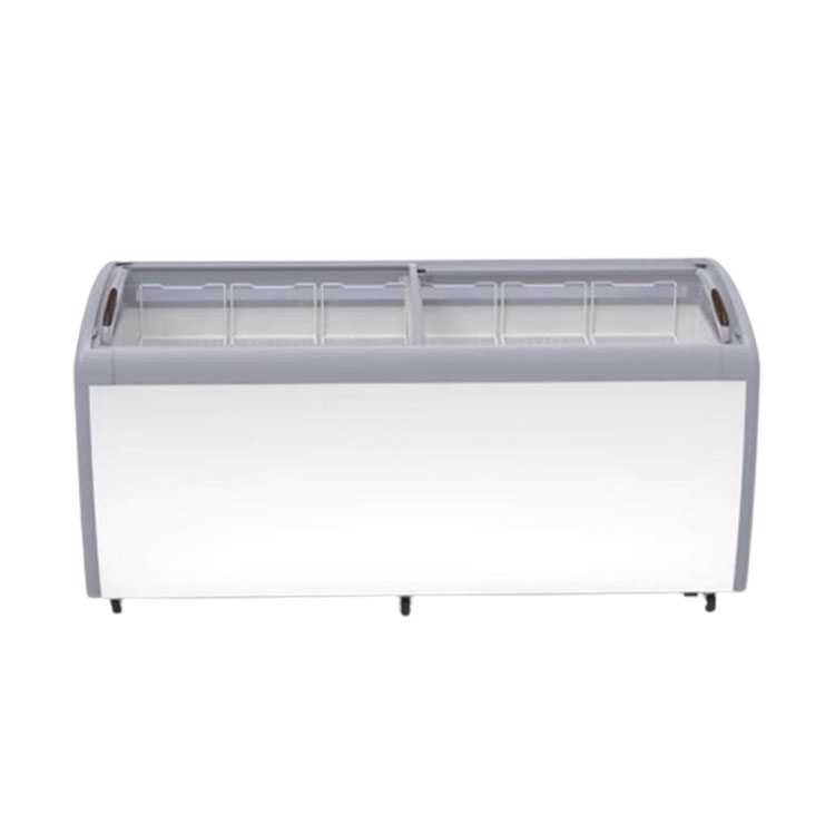 Koolmax KMF500IC – Glass Lid Chest Freezer