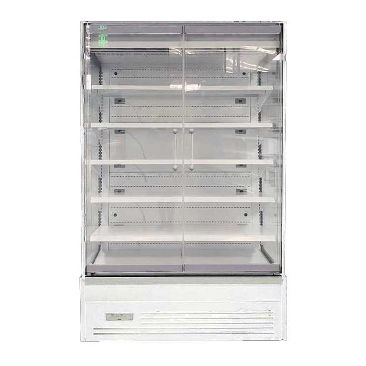 Koolmax Oasis 1250 Front Glass Door Multideck – White