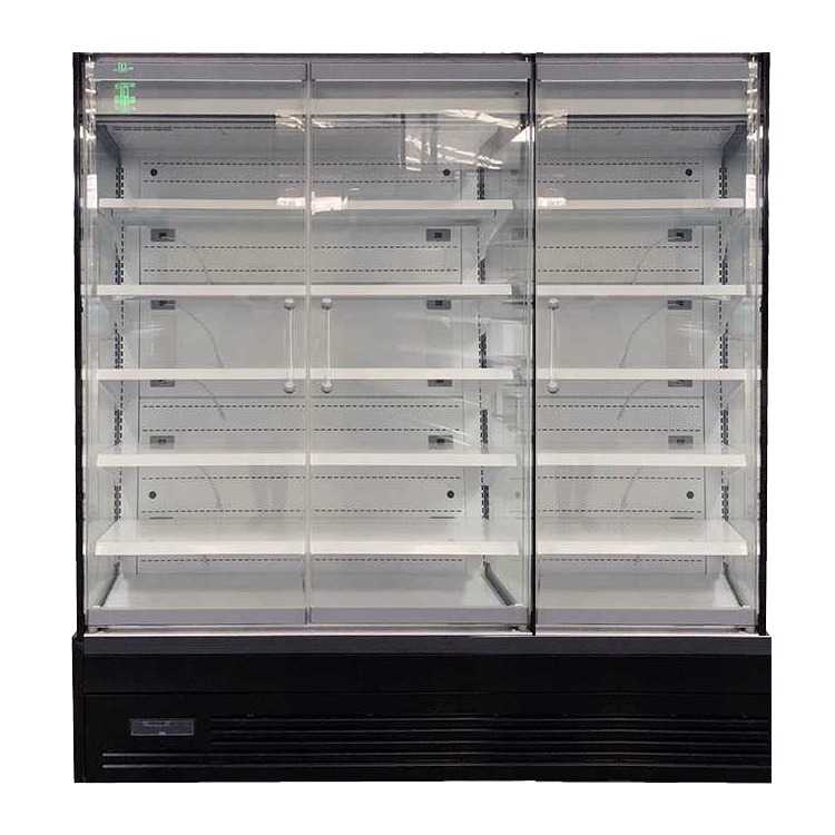 Koolmax Oasis 1875 Front Glass Door Multideck – Black