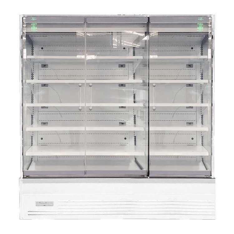 Koolmax Oasis 1875 Front Glass Door Multideck – White