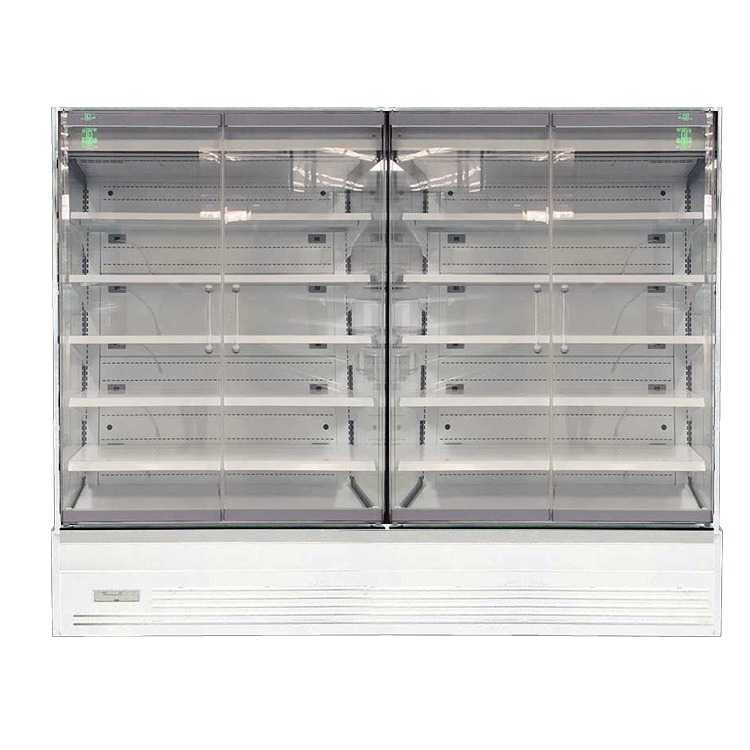 Koolmax Oasis 2500 Front Glass Door Multideck – White