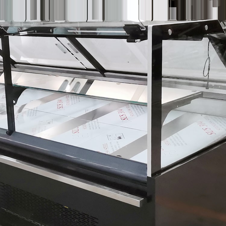 Koolmax Viande 1250mm Flat Glass Integral Meat Serve Over Counter - Image 3