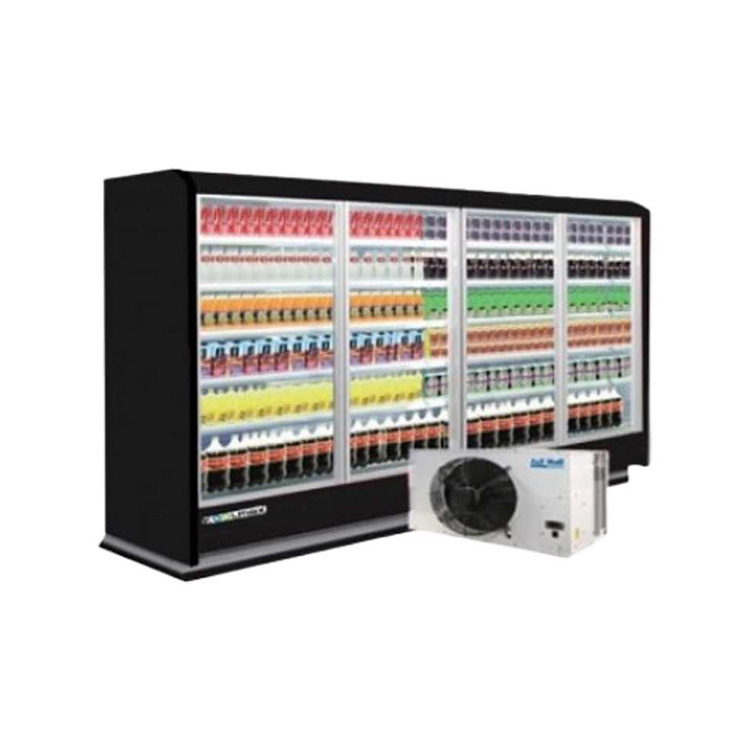 Koolmax Milano 1875 FGD Remote Double Glazed Glass Door Multideck Chiller – Grey - Image 3